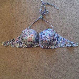 Victoria’s secret paisley bathing suit top 36D